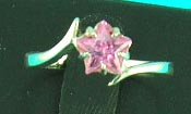 fine jewelry wholesale online shop manufactured man-made diamond with unique mini-star shape, perfect for gifts    