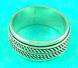 bling bling jewelry store distribute fashion designed spinning ring which, great for gift 