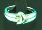 silver jewelry wholesaler manufactured dolphin styled twirl ring, great for gifts 